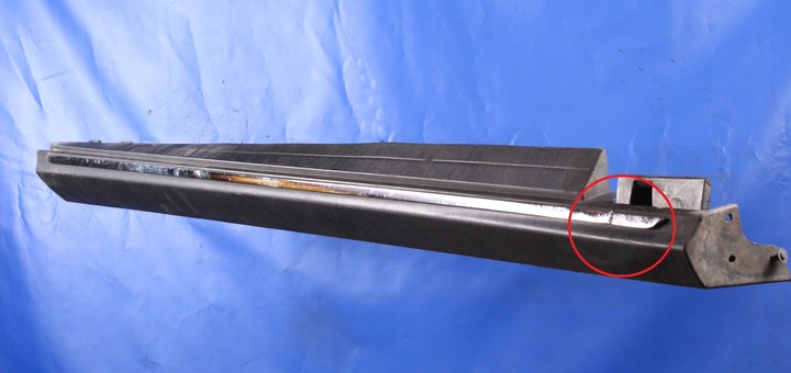 фото №1, Защита накладка порога правая mercedes ml w166 13r