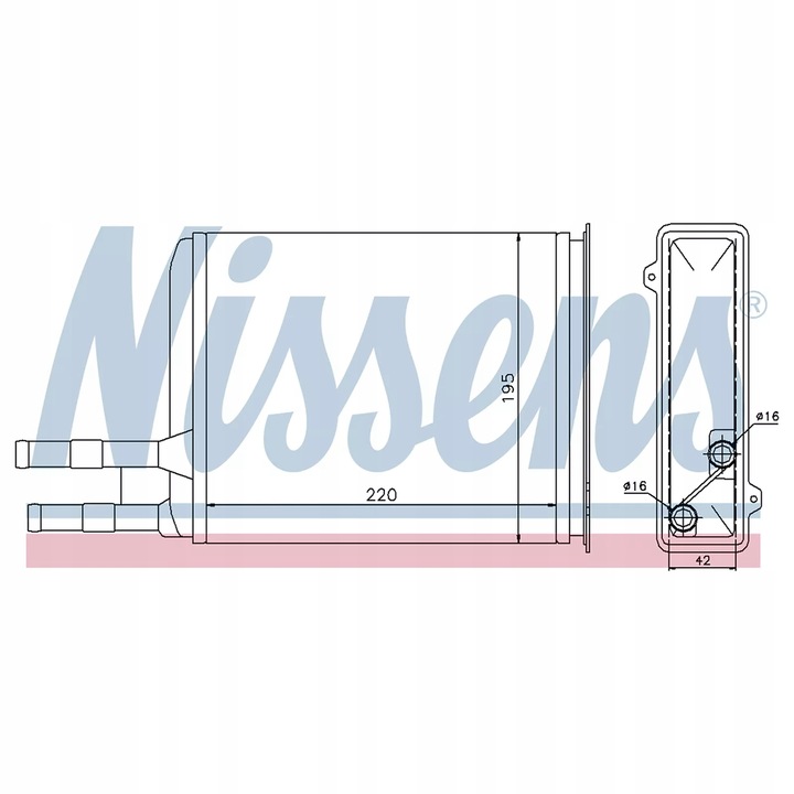 фото №9, Nissens 73984 теплообменник тепло, отопление интерьера
