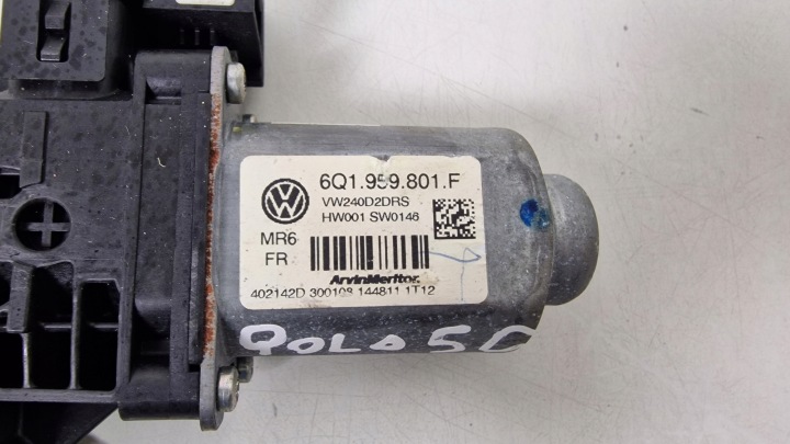 фото №8, Vw polo fabia ibiza двигунчик скла праве перед 6q1959801f