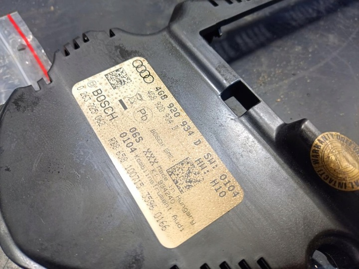 фото №5, Audi a6 c7 2.0 tdi спидометр приборы европа 4g8920934d