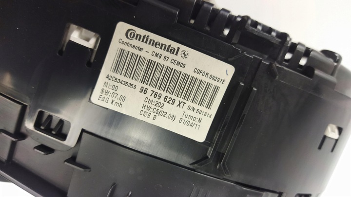 фото №5, Citroen c4 ii b7 1.6 hdi спидометр приборы 96769629xt