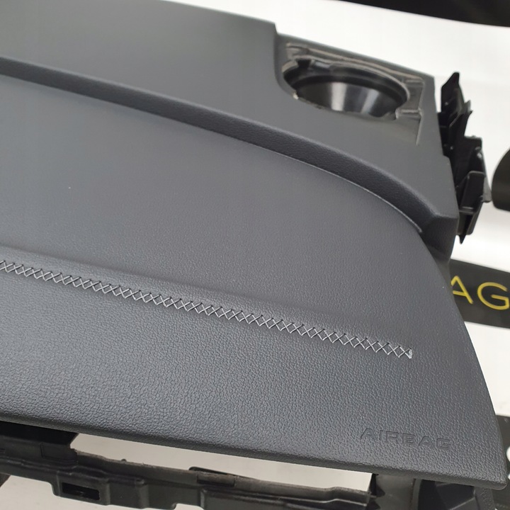 фото №6, Audi a3 8y панель консоль нова szyta подушки ремені подушка безпеки сірий нитка s3 rs3