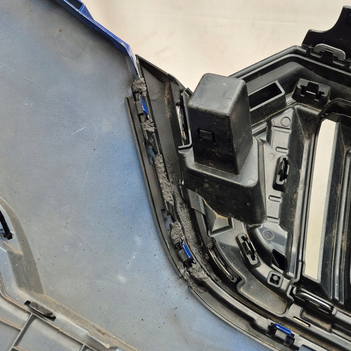 фото №13, Skoda octavia iv 5e319- бампер перед переднее bez дырка решётка радиатора плита