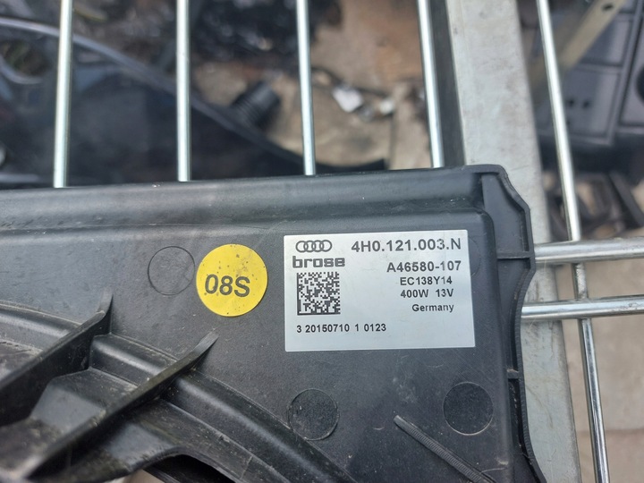 фото №5, Вентилятори audi a6 a8 rs6