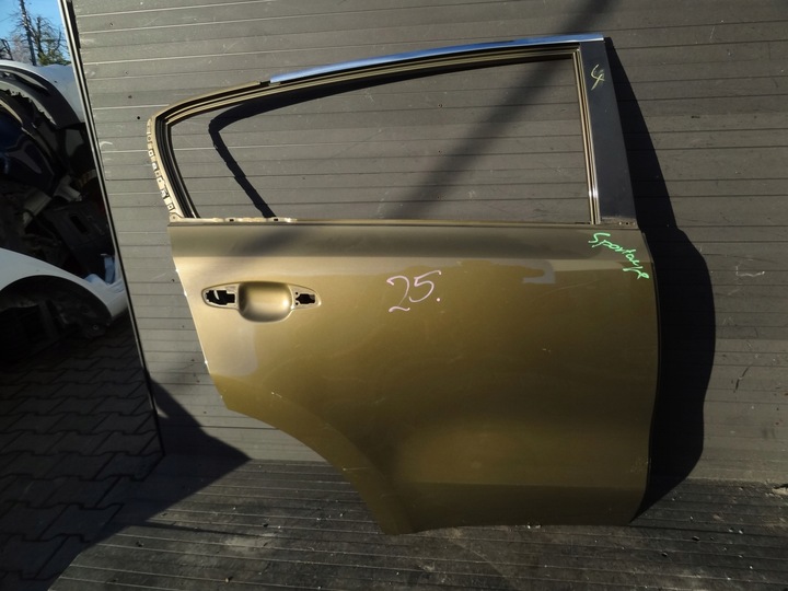 фото №1, Kia sportage iv 2015 двері задні праві оригінал