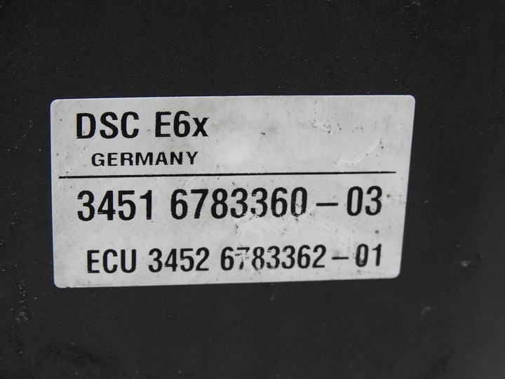 фото №11, Насос тормозная abs dsc bmw e60 e61 2.5i 6783360
