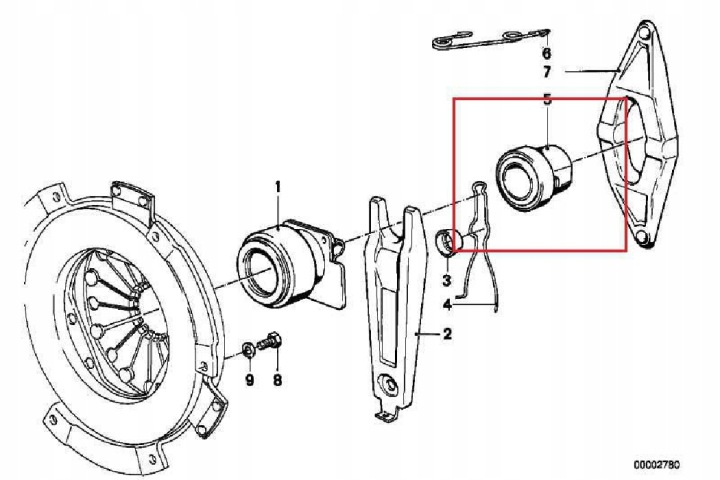 фото №8, Підшипник зчеплення bmw x5 e53 21517521471 нове оригінальні