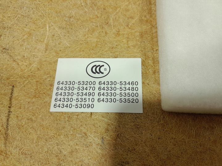 фото №7, Lexus is iii xe30 рестайлінг 16-20 полиця багажника зад задня 64330-53200