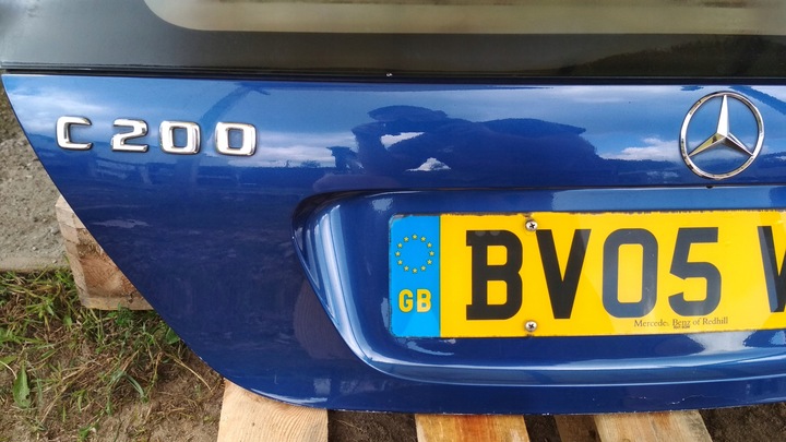 фото №10, Кришка багажник mercedes c-klasa w203 купе c345 345