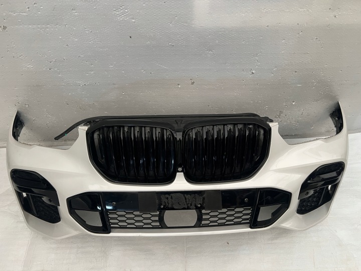 фото №10, Бампер передній перед bmw x5 g05 м-пакет a96 mineral білий