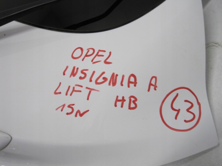 фото №16, Кришка багажника зад задня opel insignia a рестайлінг hb 15r
