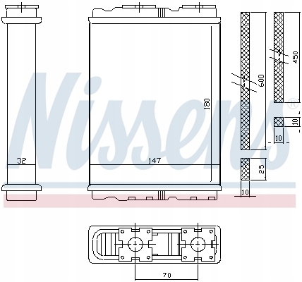 фото №10, Отопитель mitsubishi nissan colt, terrano, lance