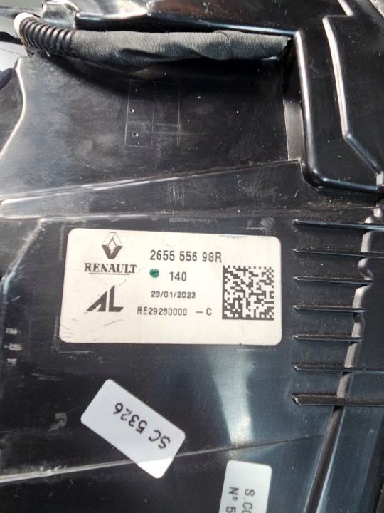 фото №10, Фара ліве зад задня ліва renault captur ii 2 led європа 265555698r