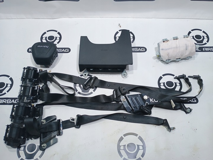 фото №9, Isuzu d-max 3 iii панель консоль подушка безопасности подушки ремни ремонт регенерация