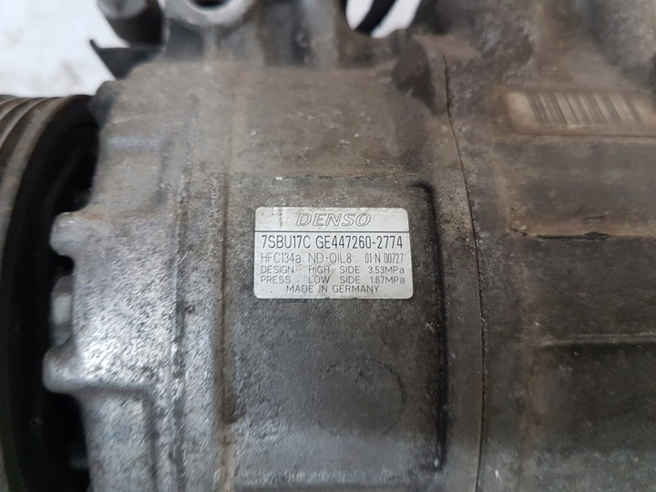 фото №8, Bmw f12 f10 e70 n63 компрессор кондиционера 9154072