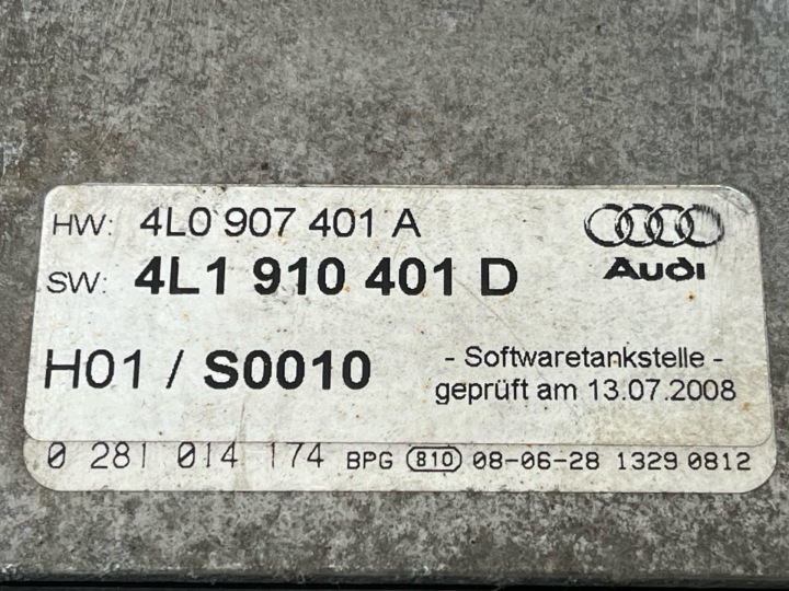 фото №11, Комплект стартовый audi q7 4l 2009 4l0907401a