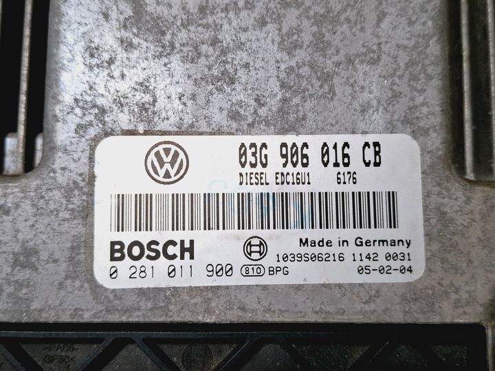 фото №9, Блок управления компьютер спидометр набор vw golf v 5 1k0 1.9 tdi bkc 03g906016cb