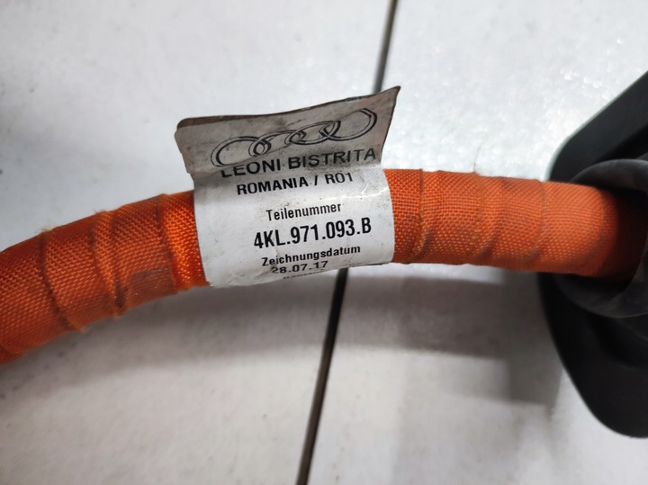 фото №7, Жгут гнездо зарядки audi q8 e-tron etron