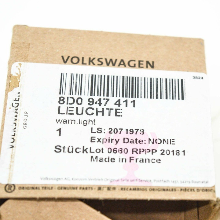 фото №7, Лампа предупредительная vag audi a3 a4 a6 q7