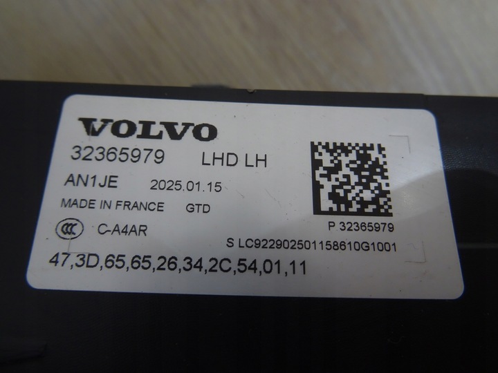 фото №8, Лампа ліва передня volvo xc90 ii рестайлінг повний led 32365979 llu