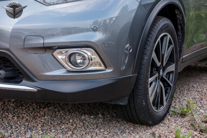 фото №13, Nissan x-trail защита галоген перед 2014-2017