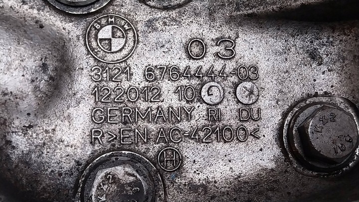 фото №6, Поворотный кулак ступица суппорт правые перед 6764444 bmw e90 e91 e92 e93 e81 e82 e87