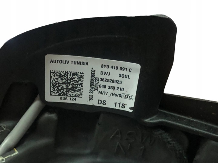 фото №11, Audi sline кермо нова червона nić 8y0419091c