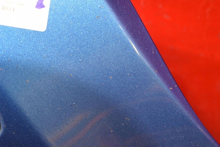 фото №7, Капот крышка двигателя синяя mazda 3 1 i bk 03-06