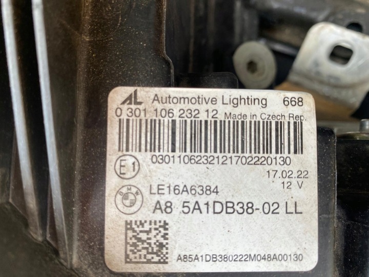 фото №10, Бампер капот лампа pas комплект bmw g20 led