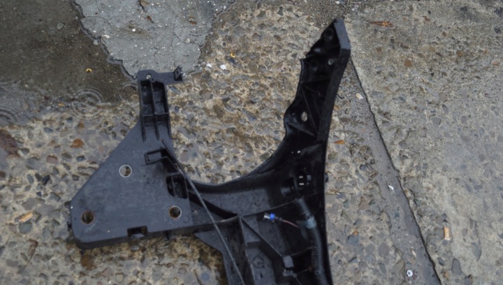 фото №10, Передняя панель верхний усилитель renault modus рестайлинг 8200224763