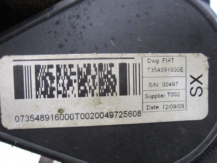 фото №5, Fiat fiorino iii 08r pas безпеки ліві перед 7354891600e