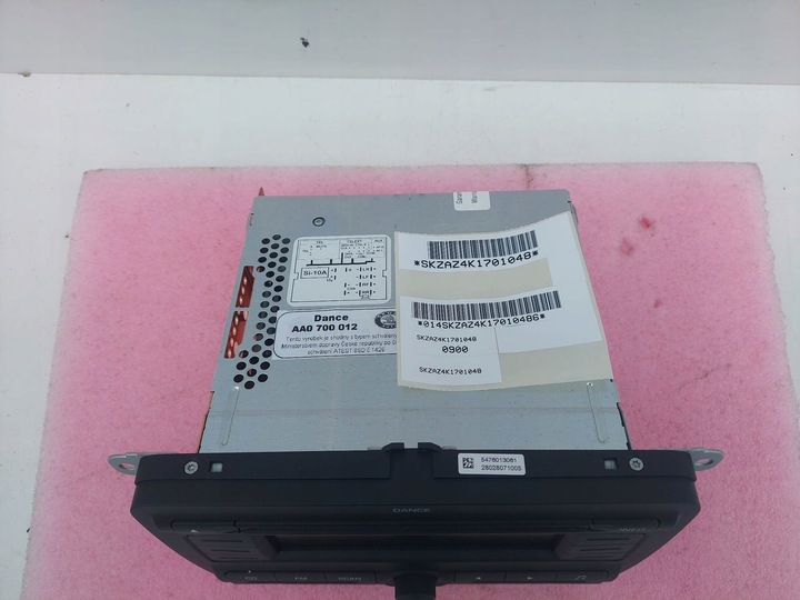 фото №5, Skoda fabia ii roomster радио dance новая оригинальный номер