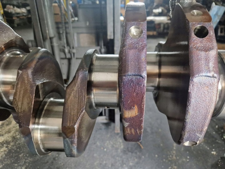 фото №10, Mercedes om460 om457 wał коленчатый a4570300501