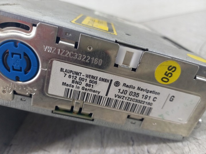 фото №6, Магнитола магнитола заводская vw passat b5 fl 1j0035191c 7612001506