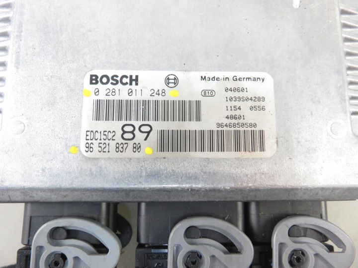 фото №5, Блок управления peugeot 307 2.0 hdi 0281011248 9652183780