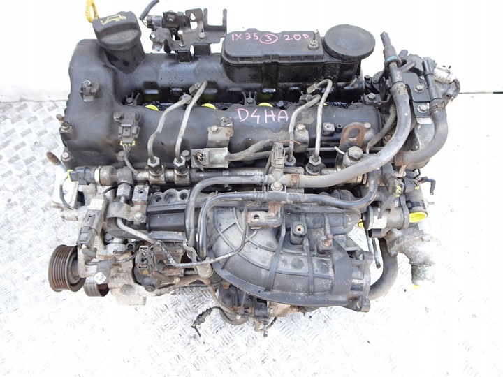 фото №7, Двигатель hyundai ix35 09-15r., sportage iii 2.0 crdi d4ha