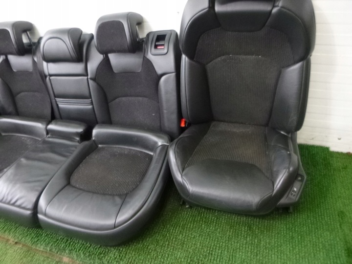 фото №6, Citroen c5 iii 08-13 sedan салон сидіння передні диван обшивки тунель kpl