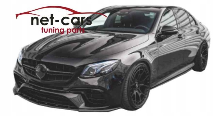 фото №16, Накладка spliter спойлер пороги диффузор mercedes w213 s213 e 63 amg brabus