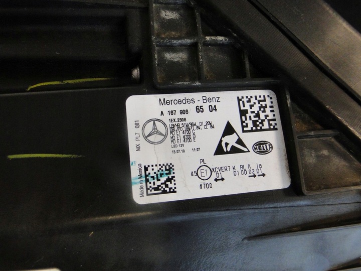 фото №7, Mercedes gle 167 w167 лампа левая multibeam led