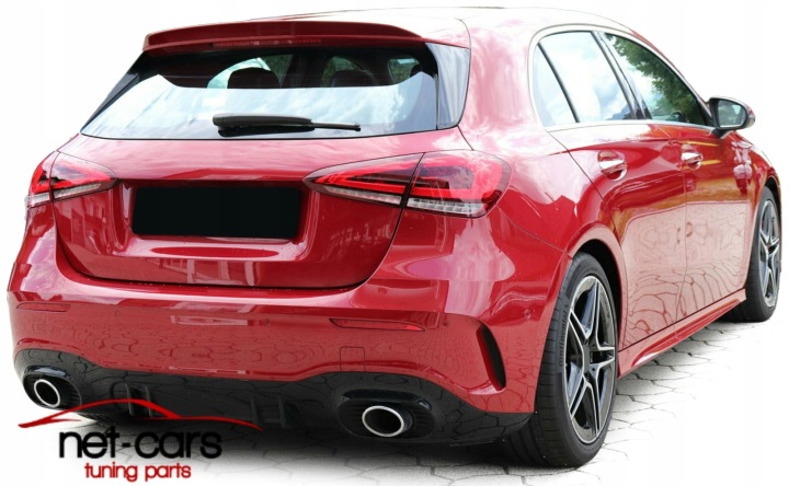 фото №10, Диффузор спойлер наконечники mercedes w177 a35 35 amg