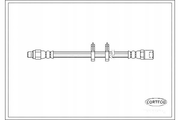 фото №10, Corteco 19031752 шланг гальмівний гнучкий