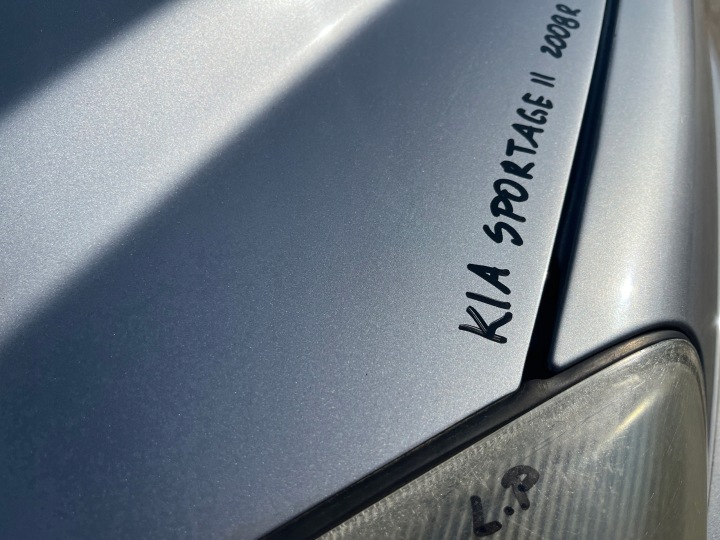 фото №12, Kia sportage ii рестайлинг капот крышка двигателя код краски s4