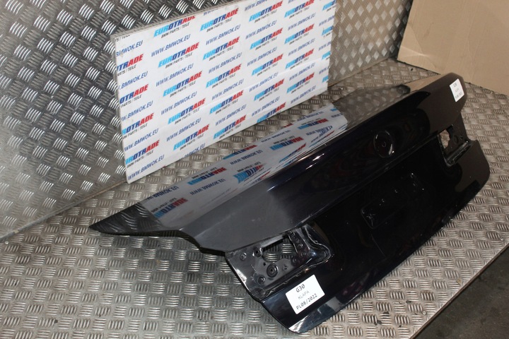 фото №9, Bmw g30 кришка багажника зад чорна темно-синя