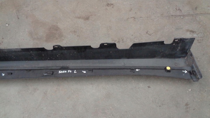 фото №10, Планка накладка порогова порога 7355272236 fiat 500x 2014- ліва