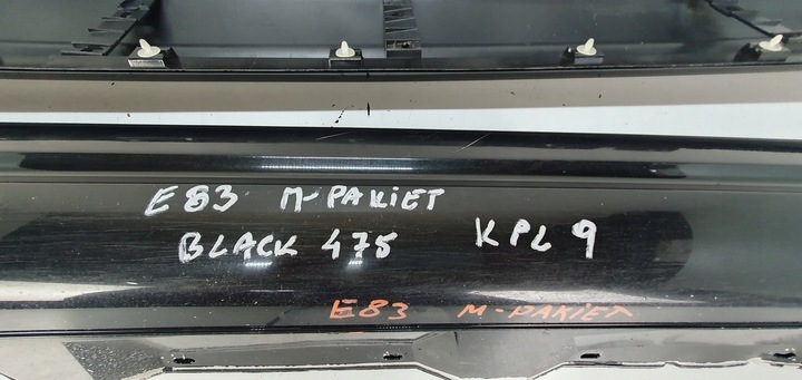 фото №9, Bmw e83 планка пороговая пороги порог 3415403 3415404 чёрный м-пакет kpl 9