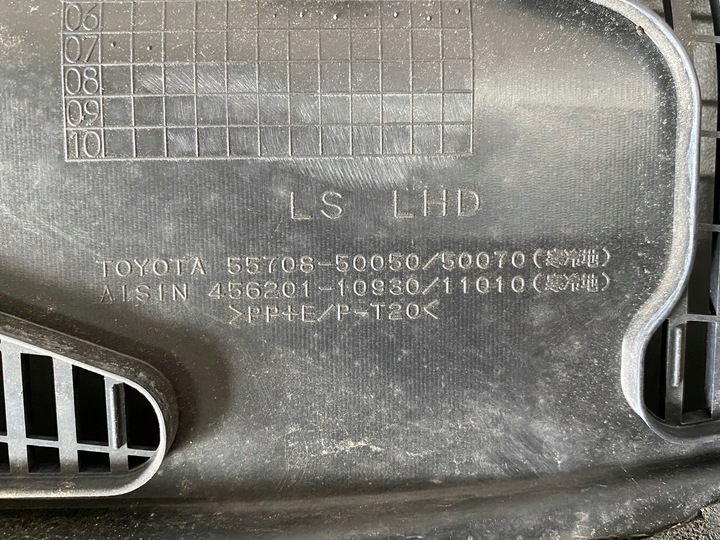 фото №7, Панель под лобовым стеклом lexus ls iv ls460 ls600h 55785-50050 европа