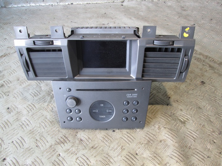 фото №1, Радіо cdr 2005 13138246 + дисплей 13190970 opel vectra c signum
