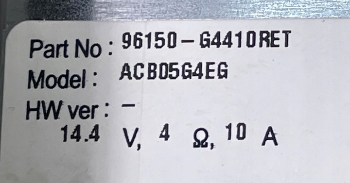 фото №3, Hyundai i30 iii радіо 96150-g4410 acb05g4eg