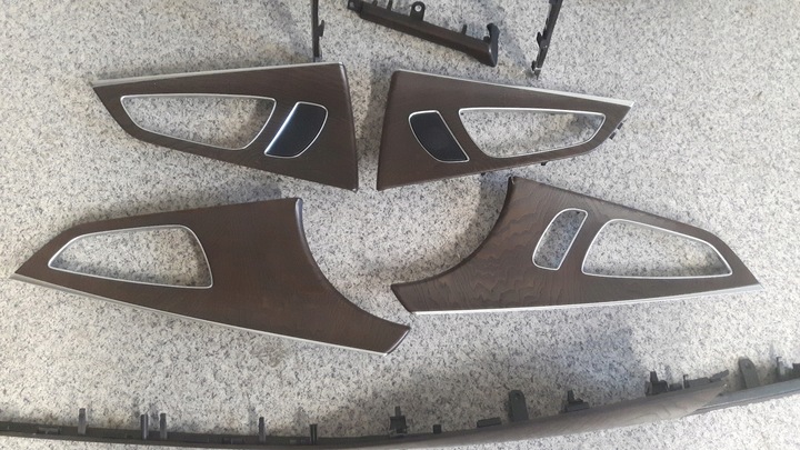 фото №6, Audi a7 c7 4g8 декори дерево планки декоративний