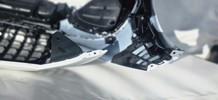 фото №15, Бампер mercedes a-klasa w177 amg aero кузов kit 45 рестайлинг 2023 - перед a45